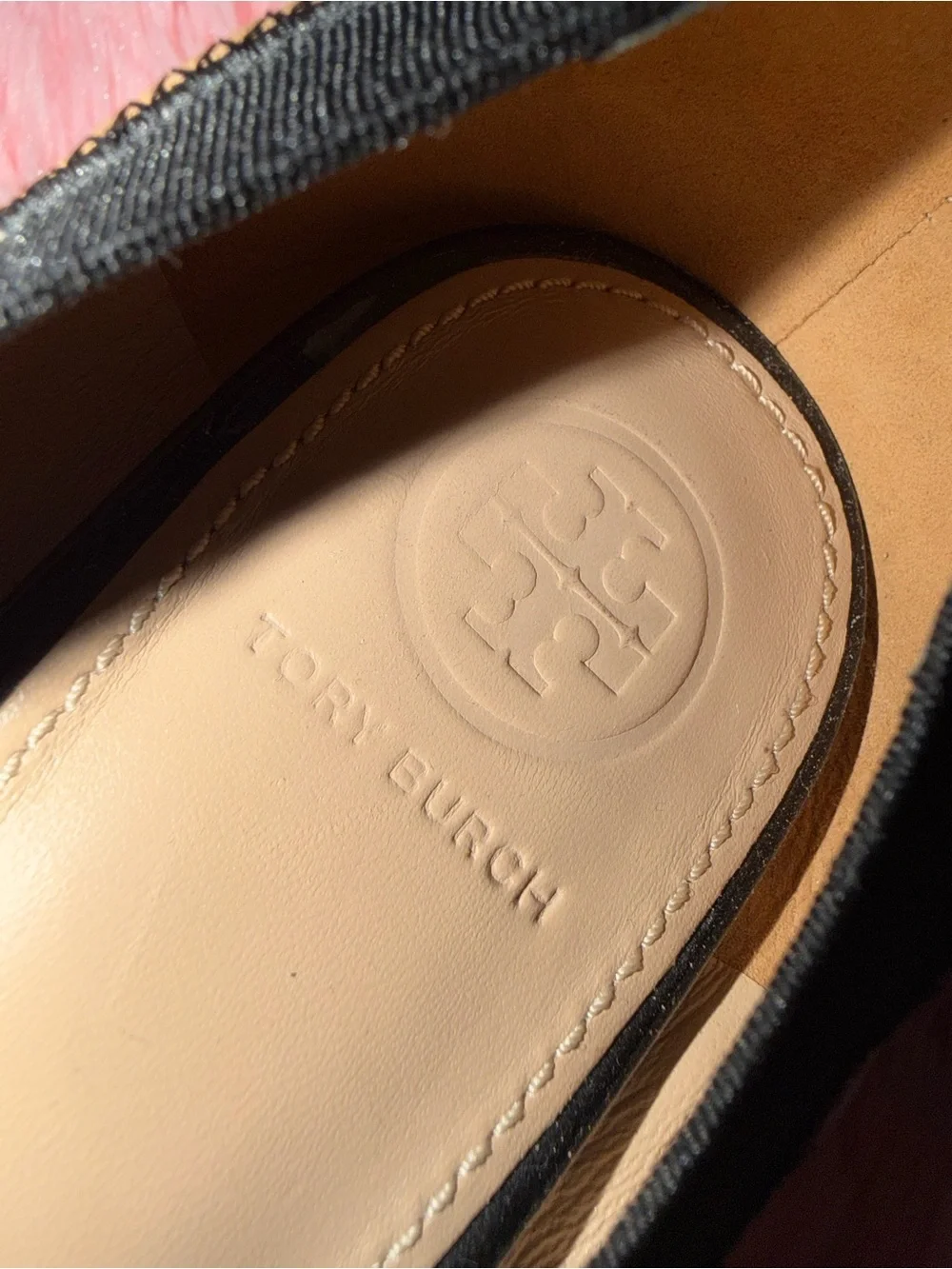 Tory Burch Beige Leather Jolie Heels